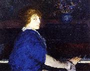 George Wesley Bellows Emma at the Piano Sweden oil painting artist